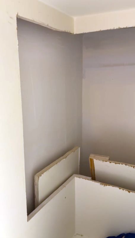 Need to Repair Cabinet with Cut-Out Side and Cut-Out Back